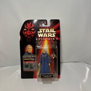 Hasbro Star Wars Chancellor Valorum With Ceremonial Staff Action Figure